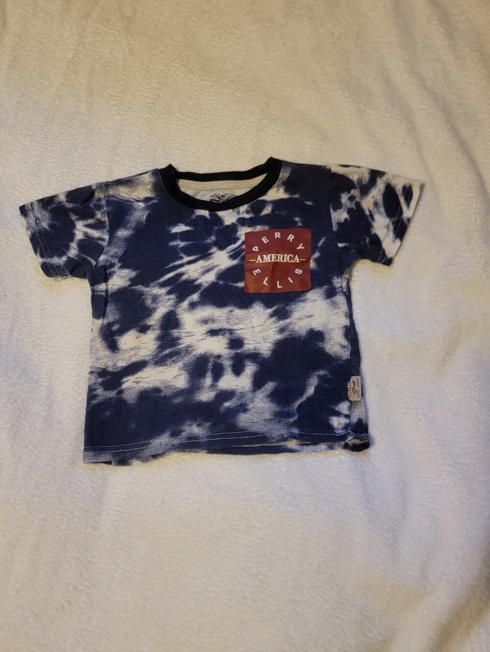 Perry Ellis America Tie-Dye Toddler Short Sleeve T-Shirt